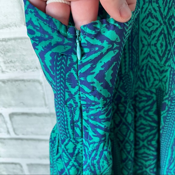 AMERICAN EAGLE RACERBACK BLUE CAMISOLE TANK TOP XS - Picture 5 of 6